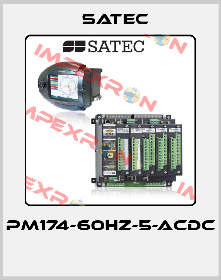 PM174-60HZ-5-ACDC  Satec