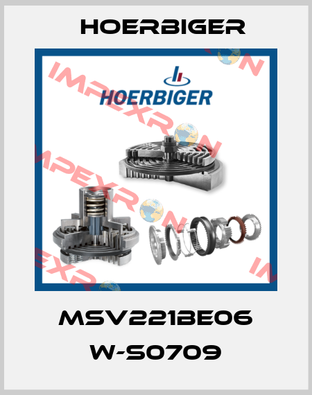 MSV221BE06 W-S0709 Hoerbiger
