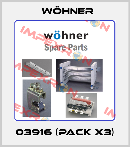 03916 (pack x3) Wöhner