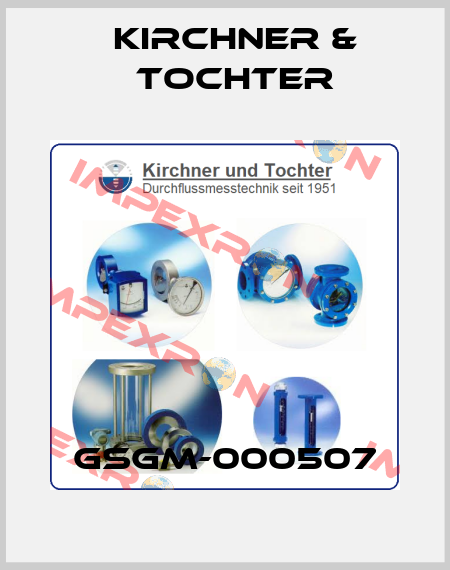 GSGM-000507 Kirchner & Tochter