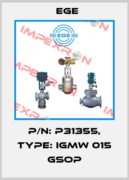 p/n: P31355, Type: IGMW 015 GSOP Ege