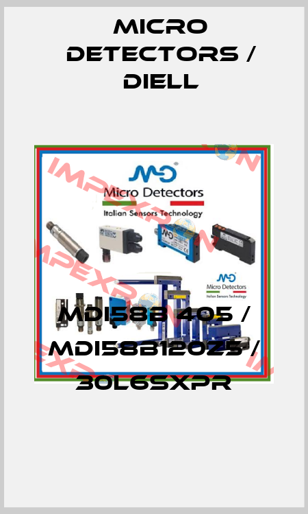MDI58B 405 / MDI58B120Z5 / 30L6SXPR
 Micro Detectors / Diell