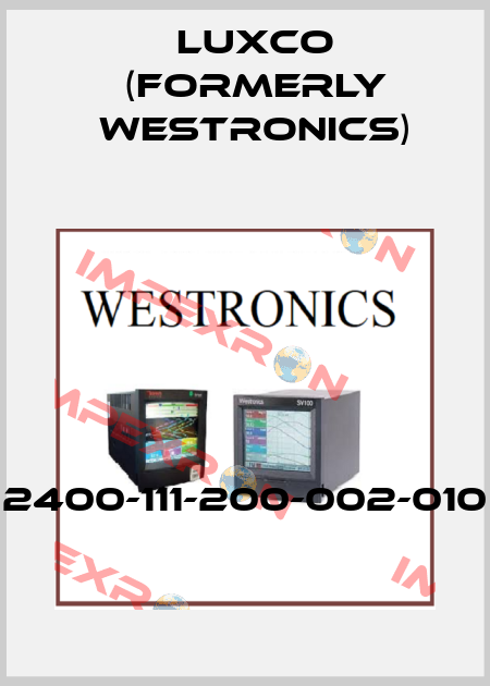2400-111-200-002-010 Luxco (formerly Westronics)