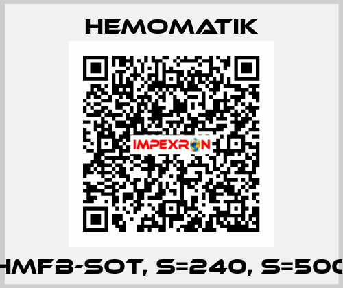 HMFB-SOT, S=240, S=500 Hemomatik