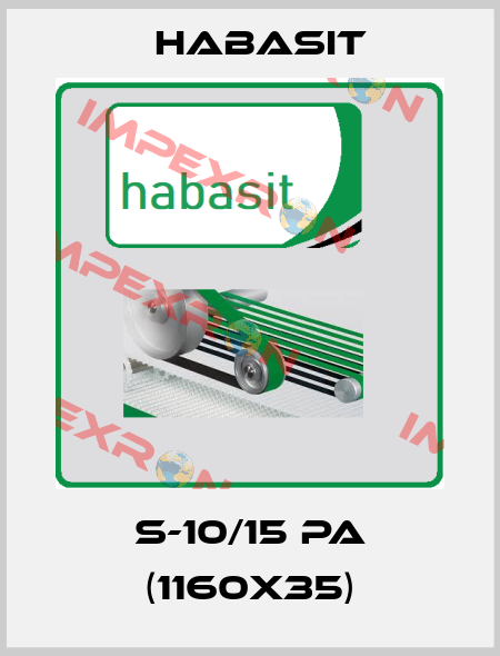 S-10/15 PA (1160x35) Habasit