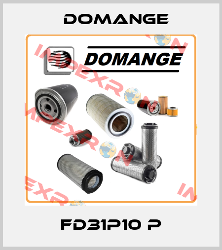 FD31P10 P Domange