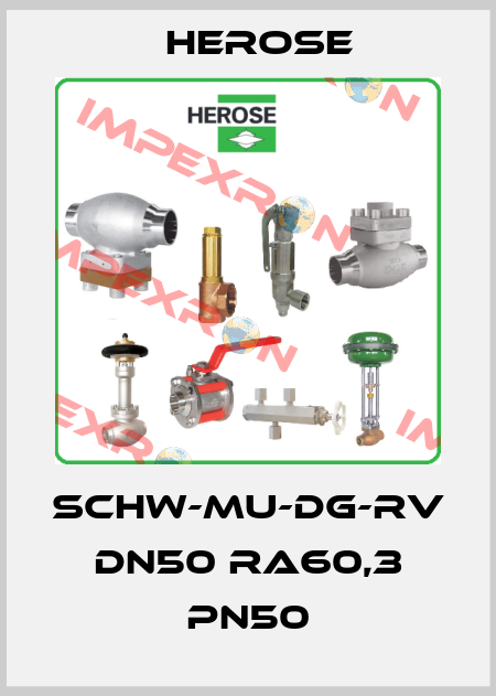Schw-MU-DG-RV DN50 RA60,3 PN50 Herose