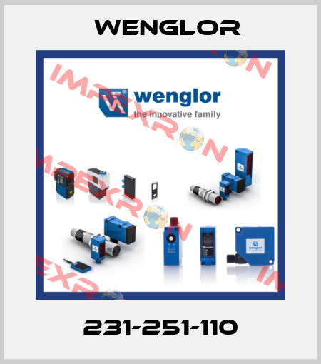 231-251-110 Wenglor