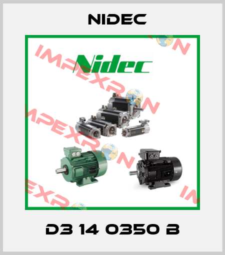D3 14 0350 B Nidec