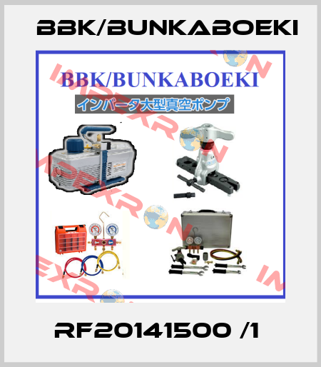 RF20141500 /1  BBK/bunkaboeki