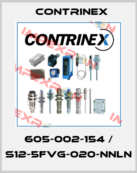 605-002-154 / S12-5FVG-020-NNLN Contrinex