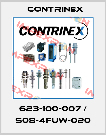 623-100-007 / S08-4FUW-020 Contrinex