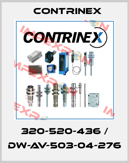 320-520-436 / DW-AV-503-04-276 Contrinex