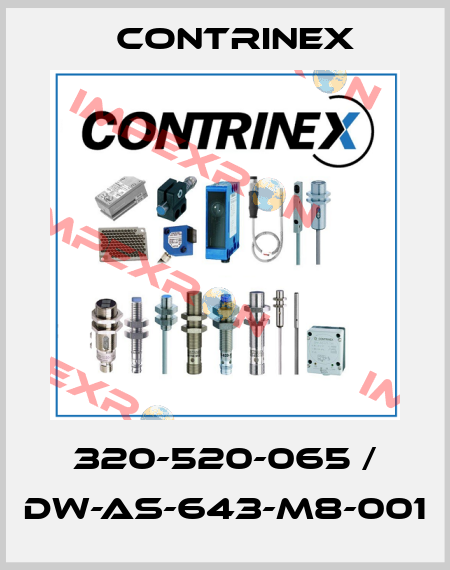 320-520-065 / DW-AS-643-M8-001 Contrinex