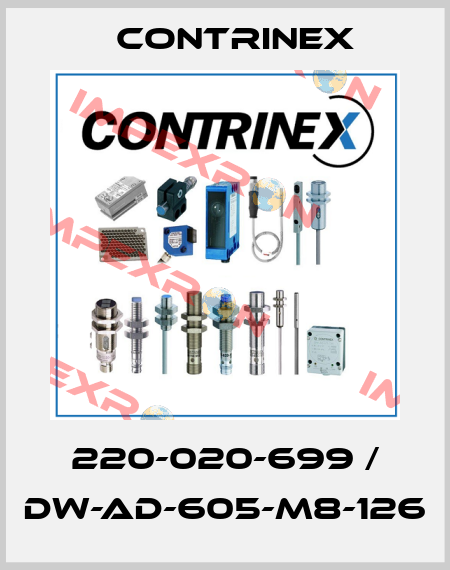 220-020-699 / DW-AD-605-M8-126 Contrinex