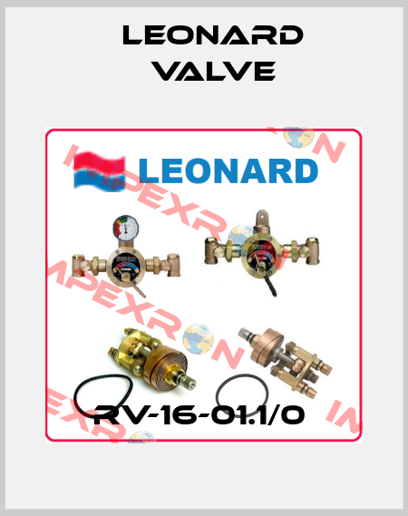 RV-16-01.1/0  LEONARD VALVE