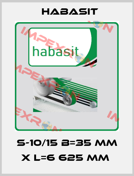 S-10/15 B=35 MM X L=6 625 MM  Habasit