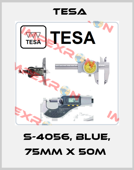 S-4056, BLUE, 75MM X 50M  Tesa
