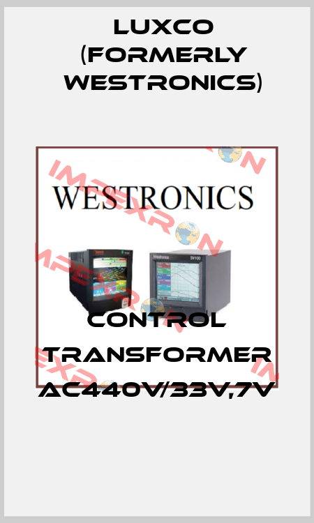 control transformer ac440v/33v,7v Luxco (formerly Westronics)