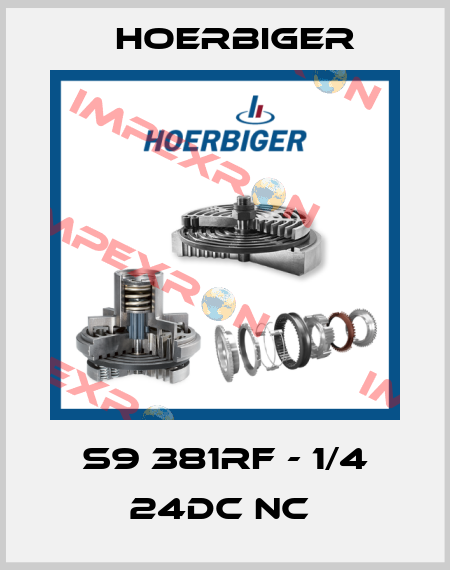 S9 381RF - 1/4 24DC NC  Hoerbiger