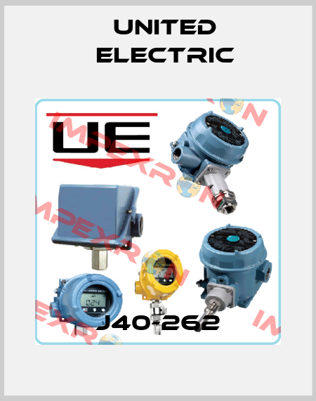 J40-262 United Electric