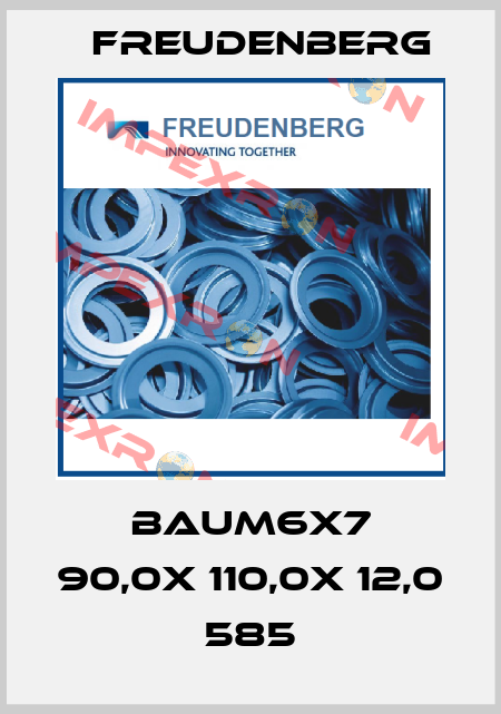 BAUM6X7 90,0X 110,0X 12,0 585 Freudenberg