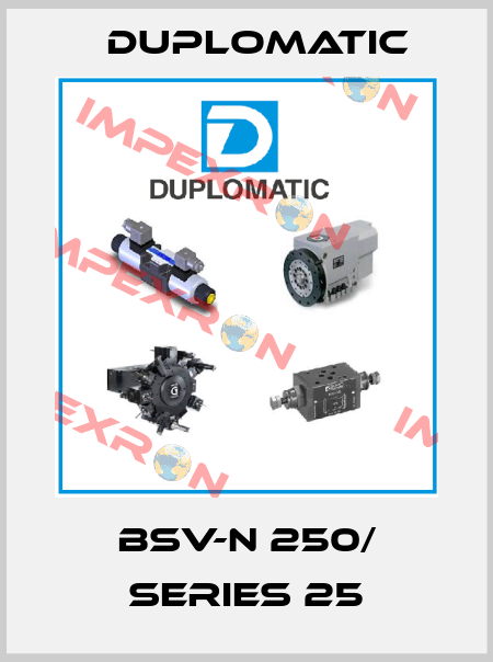  BSV-N 250/ Series 25 Duplomatic