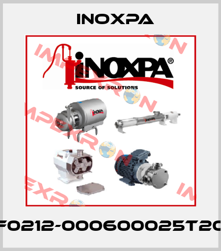 F0212-000600025T20 Inoxpa