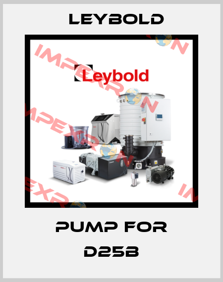 pump for D25B Leybold