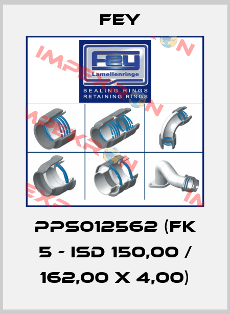 PPS012562 (FK 5 - ISD 150,00 / 162,00 x 4,00) Fey