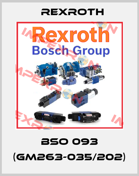 BSO 093 (GM263-035/202) Rexroth