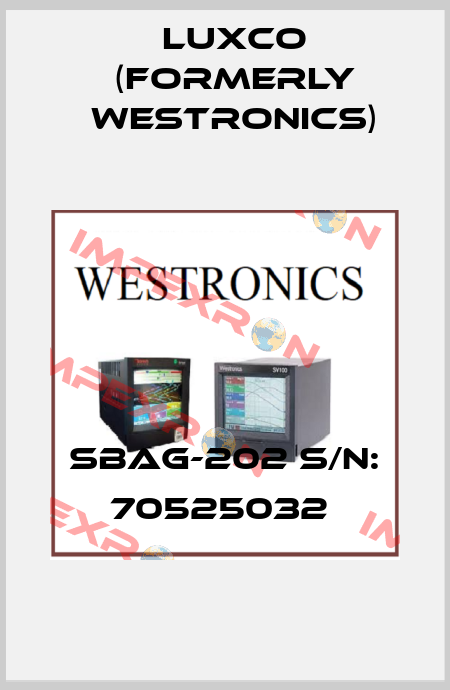 SBAG-202 S/N: 70525032  Luxco (formerly Westronics)