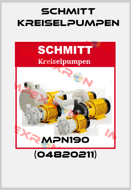 MPN190 (04820211) Schmitt Kreiselpumpen
