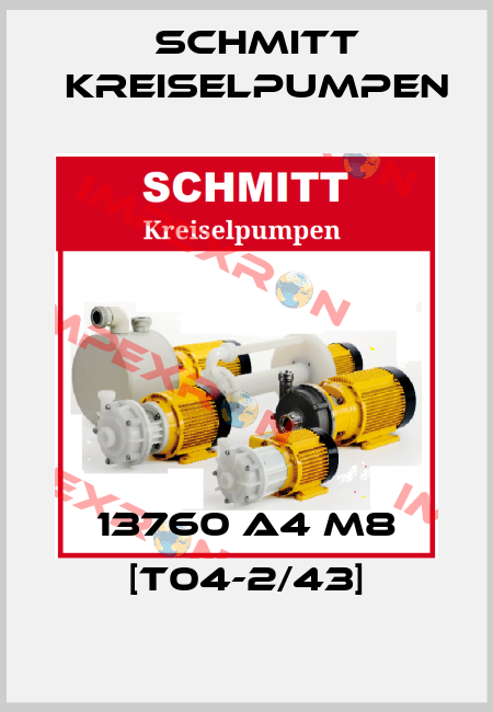 13760 A4 M8 [T04-2/43] Schmitt Kreiselpumpen
