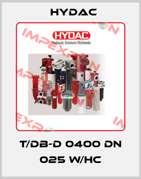 T/DB-D 0400 DN 025 W/HC Hydac