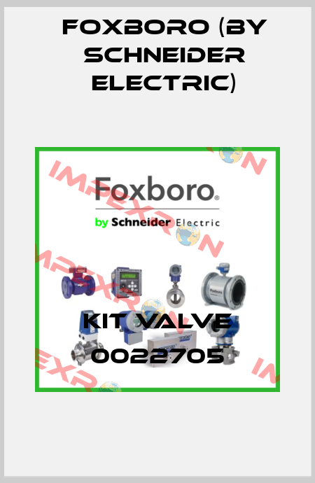 KIT VALVE 0022705 Foxboro (by Schneider Electric)
