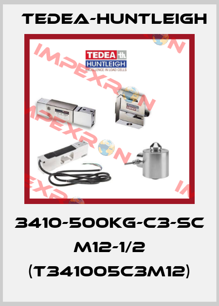 3410-500kg-C3-SC M12-1/2 (T341005C3M12) Tedea-Huntleigh