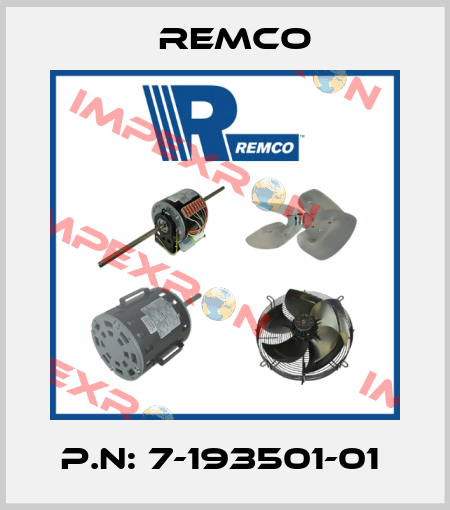 P.N: 7-193501-01  Remco