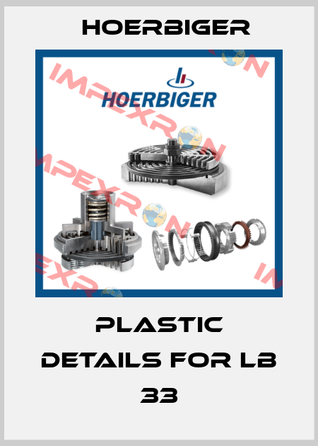 Plastic details for LB 33 Hoerbiger