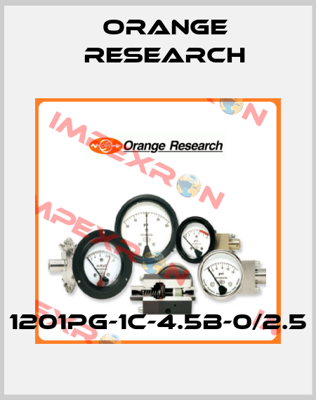 1201PG-1C-4.5B-0/2.5 Orange Research