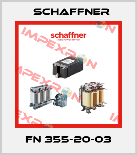 FN 355-20-03 Schaffner