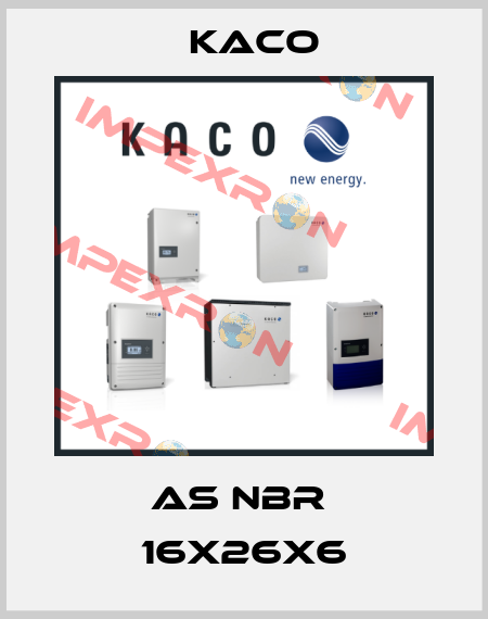AS NBR  16x26x6 Kaco