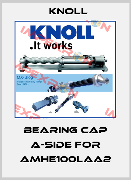 bearing cap A-side for AMHE100LAA2 KNOLL