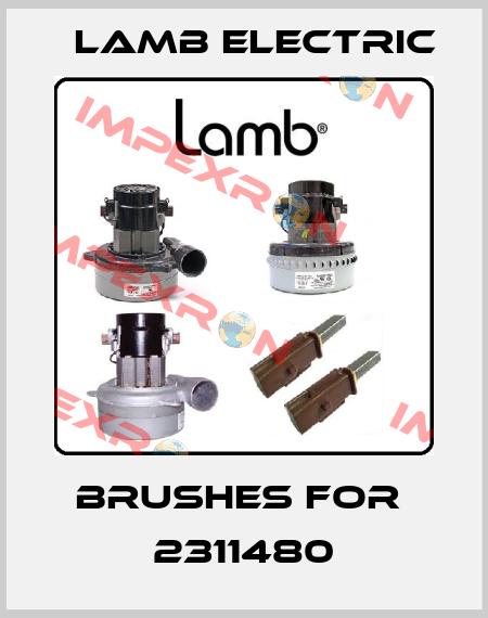brushes for  2311480 Lamb Electric
