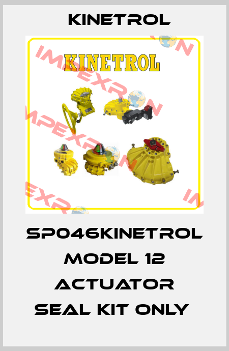 SP046KINETROL MODEL 12 ACTUATOR SEAL KIT ONLY  Kinetrol
