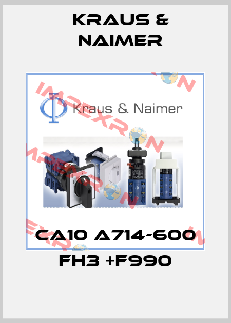CA10 A714-600 FH3 +F990 Kraus & Naimer