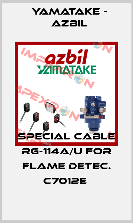 SPECIAL CABLE RG-114A/U FOR FLAME DETEC. C7012E  Yamatake - Azbil