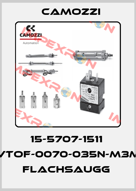 15-5707-1511  VTOF-0070-035N-M3M  FLACHSAUGG  Camozzi