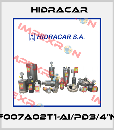 F007A02T1-AI/PD3/4"N Hidracar