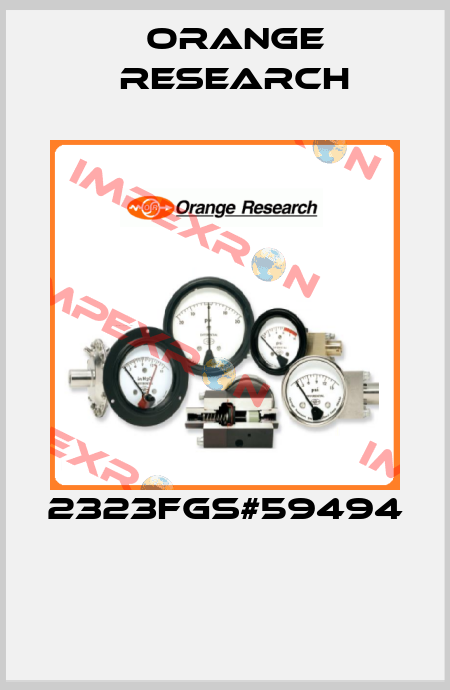 2323FGS#59494  Orange Research